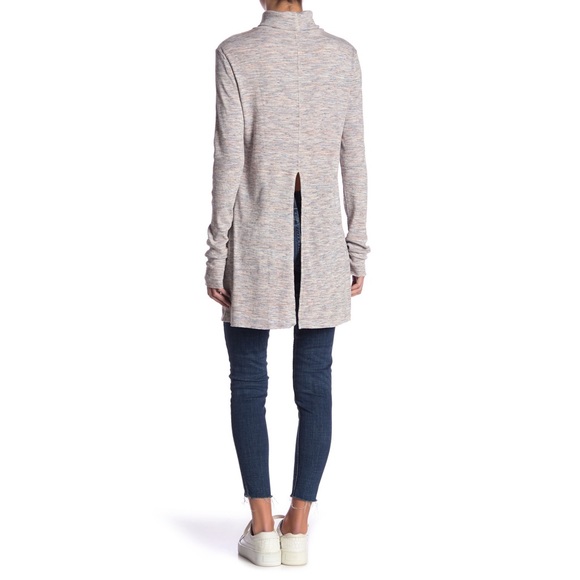 Free People stone cold ribbed turtleneck tunic - Picture 2 of 5